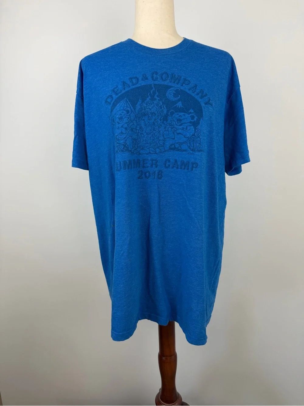 Liquid Blue Dead & Company Summer Camp 2016 Tee Size XL
